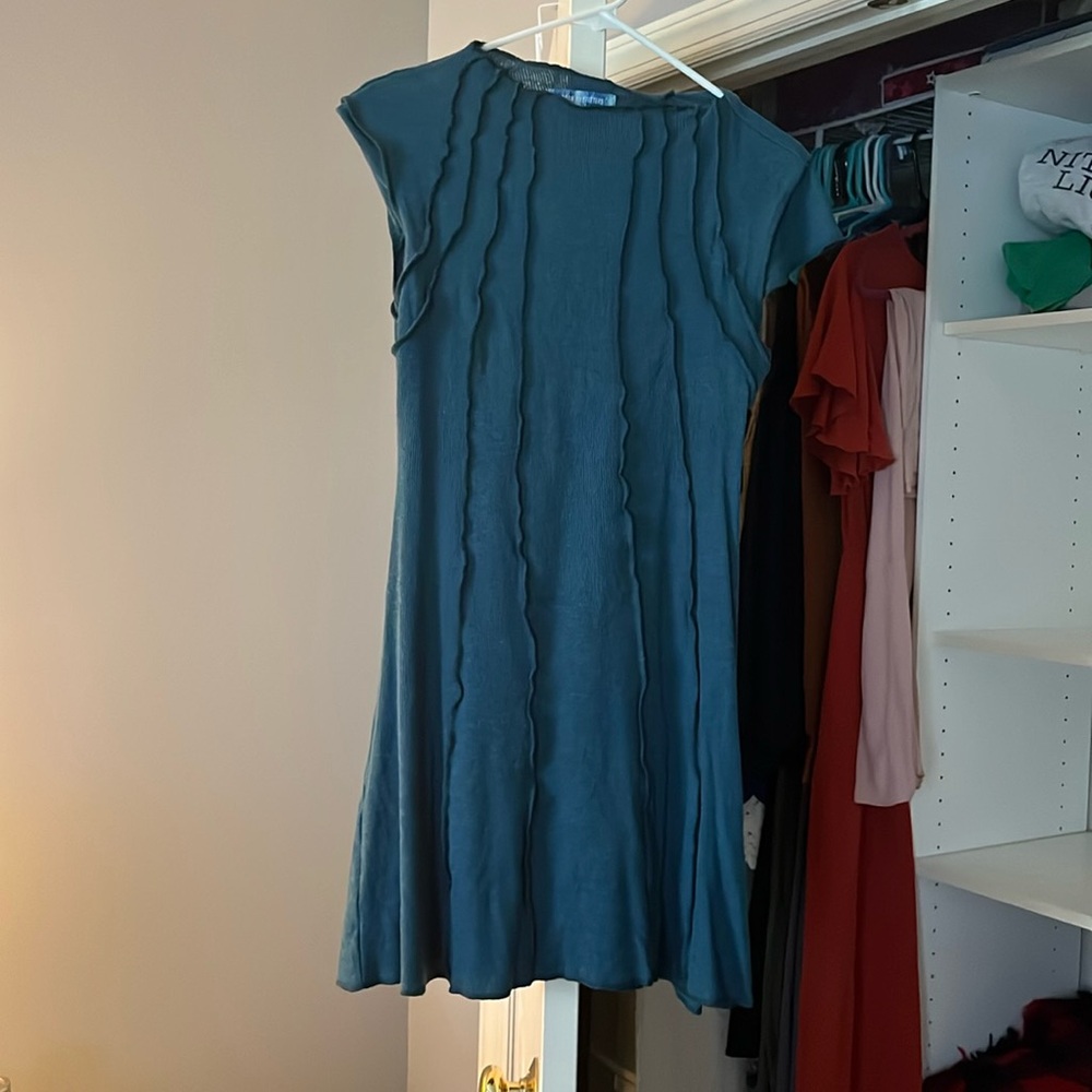Dark Green URBAN OUTFITTERS casual dress